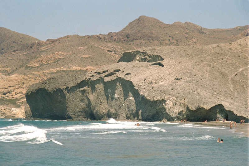 Playa de Mónsul - Cabo de Gata (coladas volcánicas)