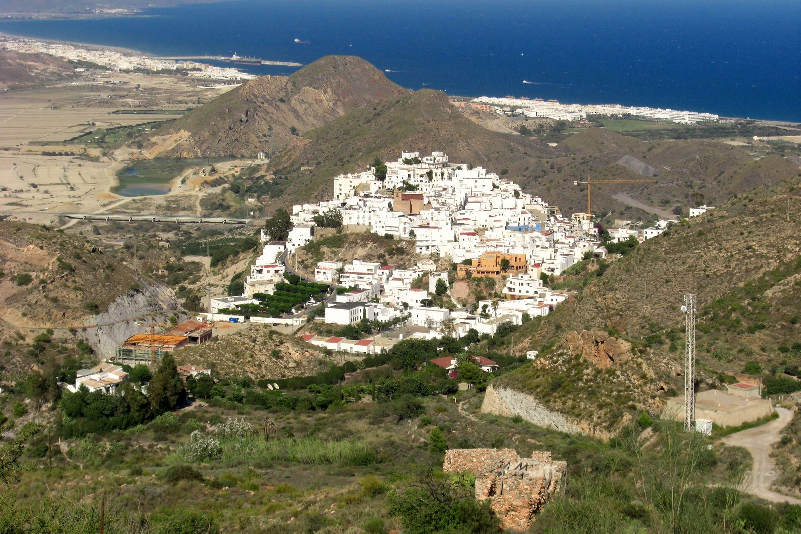 Los montes mojaqueros - MOJÁCAR Pueblo